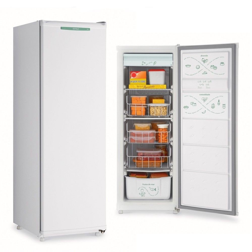 Freezer Consul 1 Porta Vertical 142L Branco CVU20GB