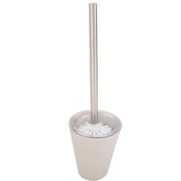 Suporte Escova Sanitária Vaso Privada Escovinha Banheiro - Bege