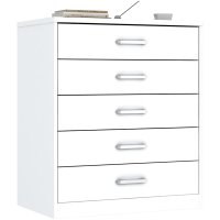 Cômoda Flor de Lis  Henn - Branco