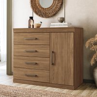 Comoda Sapateira Havana Plus 1 Porta 4 Gavetas Santos Andirá