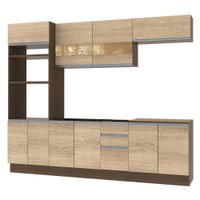Cozinha Completa Madesa Glamy Atenas 10 Portas 3 Gavetas