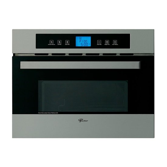Micro-ondas de Embutir Fischer Platinum Grill 34 Litros