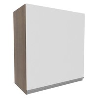 Armário de Cozinha Aéreo 60 cm 1 Porta Rustic/Preto Glamy Madesa G256025ZGL