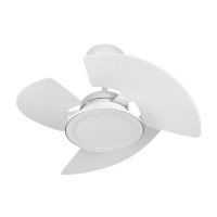 Ventilador de Teto Tron Aventador Led 3 Pás Branco