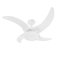 Ventilador de Teto Tron Mareiro Led 4 Pás Branco