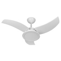 Ventilador de Teto Tron Venom Led 3 Pás Branco
