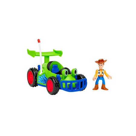 Imaginext Toy Story 4 Woody e Veículo - Mattel