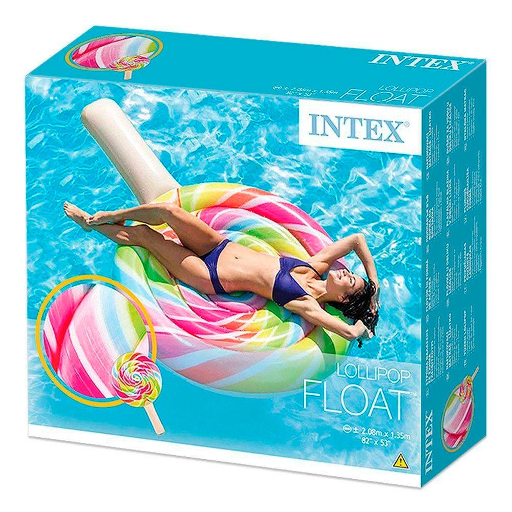 Boia Colchao Inflavel Piscina Pirulito Intex Colombo