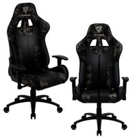 Kit 02 Cadeiras Gamer Office Giratória com Elevação a Gás BC3 Camuflado - ThunderX3