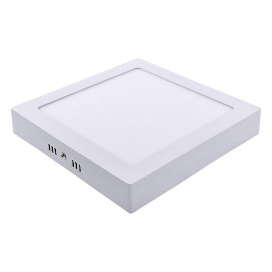 Plafon Painel LED Quadrado Sobrepor 18W 6500K Bivolt Taschibra