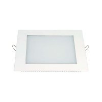 Painel de Led Taschibra Quadrado de Embutir 12W 3000K Bivolt