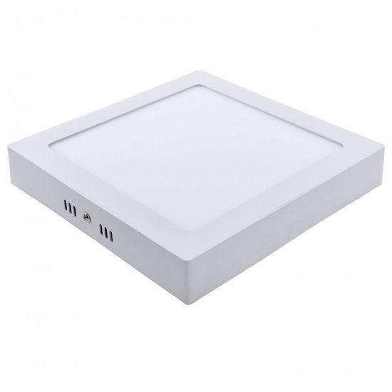 Plafon Painel Led Quadrado Sobrepor 12W 6500K Bivolt Taschibra