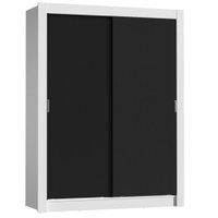 Guarda-Roupa Solteiro Madesa Dallas 2 Portas de Correr 2 Gavetas
