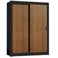 Guarda-Roupa Solteiro Madesa Dallas 2 Portas de Correr 2 Gavetas