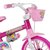 Bicicleta Infantil Aro 12 Flower - Nathor Rosa