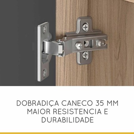 Armario De Cozinha Condessa 1 Portas 200 Cm Nesher Colombo