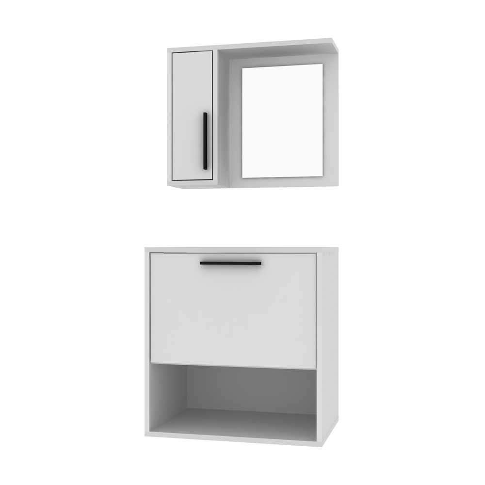 Armario De Banheiro 2 Portas Bbn18 Brv Moveis Colombo