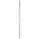 Canudo De Aço Inox Reutilizável Sustentável Reto 8mm 19cm