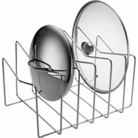 Organizador Suporte De Tampas Frigideiras Formas Refratários