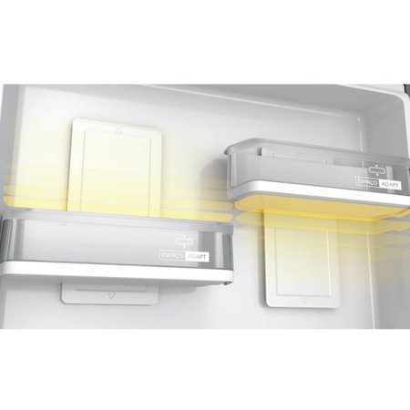Refrigerador Brastemp Frost Free Duplex 500L 2 Portas Inox BRM57AK