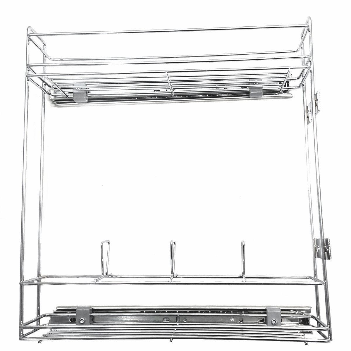 Porta Temperos Oleo Lateral Armario Corredicas Aco Cromado Colombo