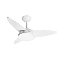 Ventilador de Teto Tron Lykan Led 3 Pás Branco
