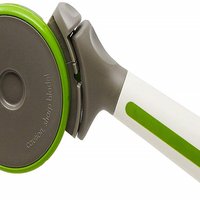 Cortador de Pizza com Afiador em Aço Inox - Chef´n Prana