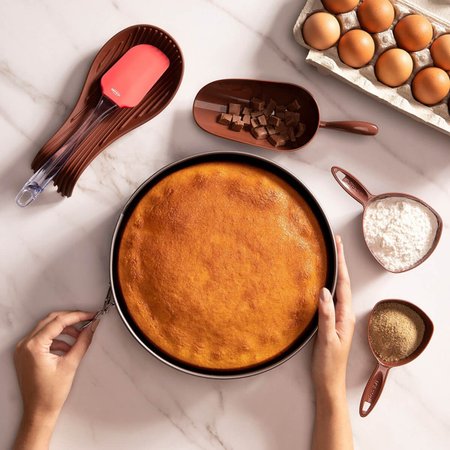 Forma De Bolo Torta Com Fundo Removivel Antiaderente Brinox Colombo