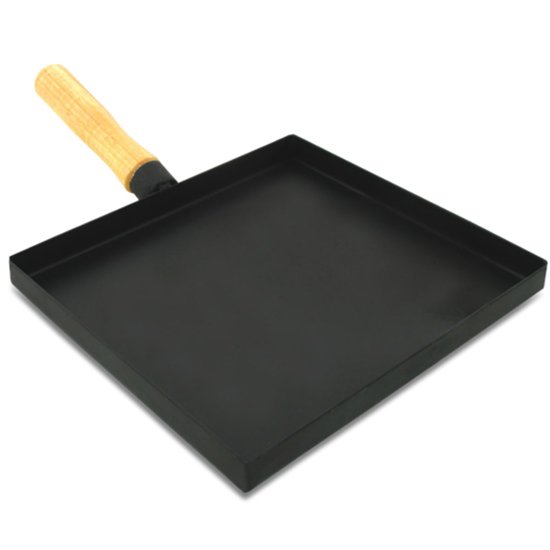 Bifeira Chapa Para Grelhar Carne Bife Fritura Fogão 22x24cm