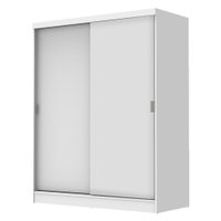 Quarto Completo com Guarda Roupa Luke e Cabeceira com 2 Mesas de Cabeceira Madesa