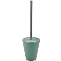 Suporte Escova Sanitária Vaso Privada Escovinha Banheiro - Verde Menta