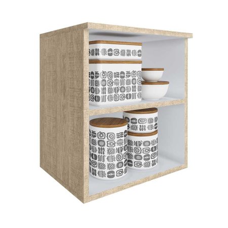 Armario Aereo Cozinha 40 Cm Cs702 Acacia Decibal Moveis Colombo