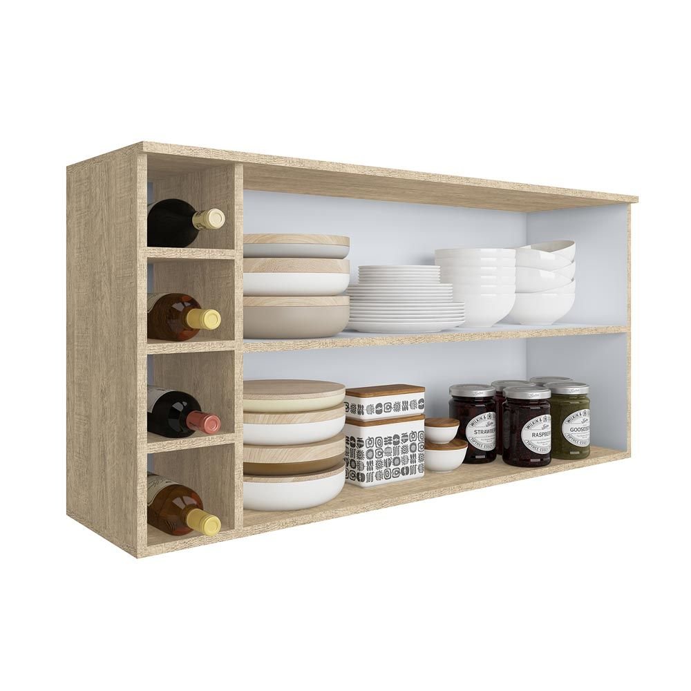 Armario Aereo Cozinha 120 Cm Cs705 Acacia Decibal Moveis Colombo