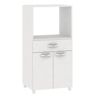 Armário De Cozinha Para Forno 2 Portas Bf15 Branco - Fellicci
