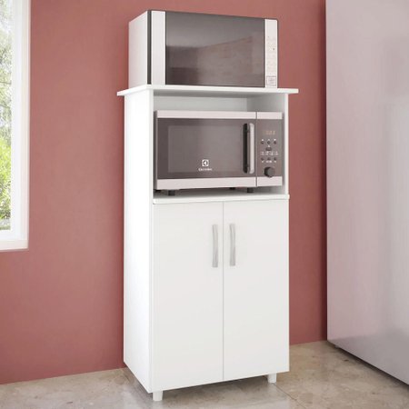 Armario De Cozinha 2 Portas 0259 Branco Genialflex Colombo