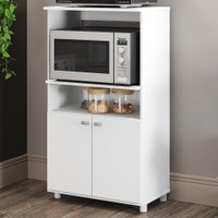Armário De Cozinha Para Forno E Micro 2 Portas 6148g.010 Branco - Multimóveis