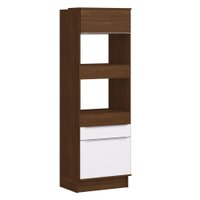 Armario De Cozinha Para Forninho E Microondas Branco Bl3307 Tecno Mobili Colombo