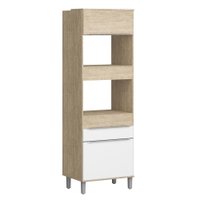Armario De Cozinha Para Forninho E Microondas Branco Bl3307 Tecno Mobili Colombo