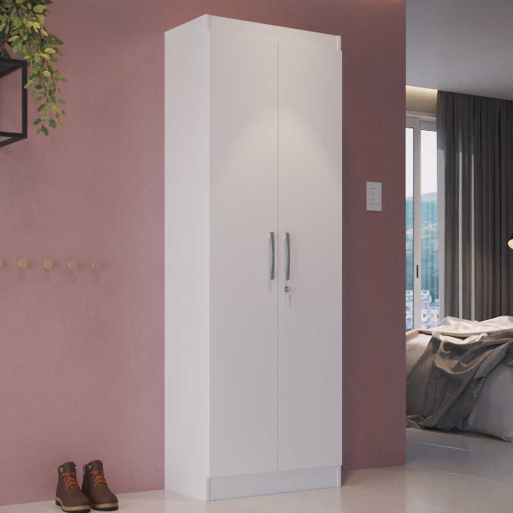 Armario Multiuso 2 Portas Doha 9595 4 Branco Doripel Colombo