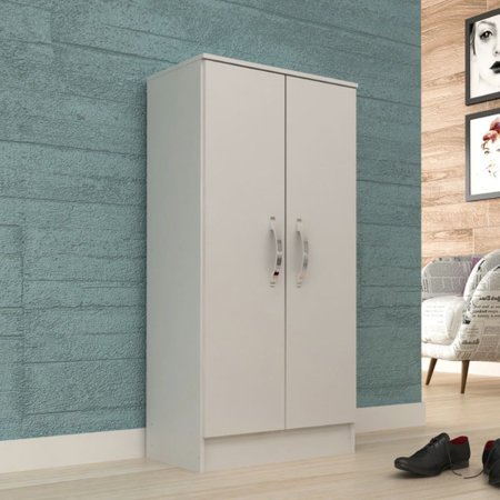 Armario Multiuso 2 Portas Urbi 902305p Branco Manto Moveis Colombo