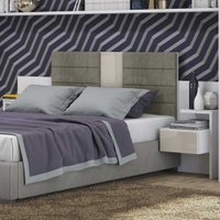 Cabeceira Casal Box Com Mesa Cabeceira G290 Branco - Kappesberg
