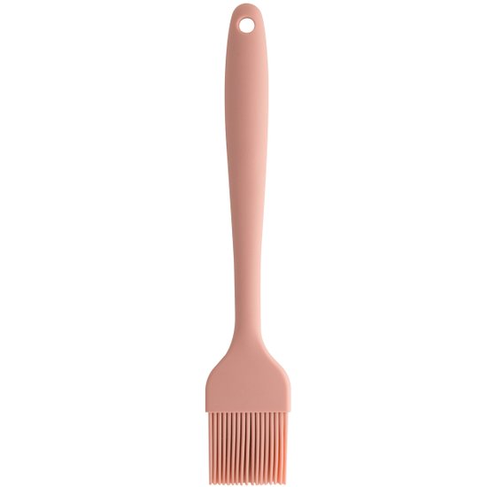 Pincel Culinário De Silicone Untar Forma Frigideira Cozinha Rosa Quartz