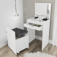 Penteadeira Compacta Branco/tec.369 Pe2007- Tecno Mobili