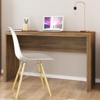 Mesa Escrivaninha Me4135 Nogal - Tecno Mobili