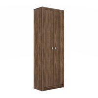 Armário Multiuso Alto 2 Portas Me4105 Nogal - Tecno Mobili