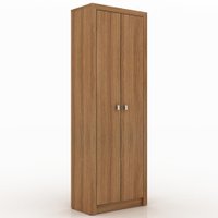 Armário Para Escritório Multiuso 2 Portas Me4105 Amendoa - Tecno Mobili