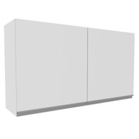 Armário De Cozinha Aéreo 100% MDF 120 cm Portas Branco Brilho Acordes Madesa