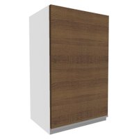 Armário De Cozinha Aéreo 100% MDF 40 cm Porta Branco Brilho Acordes Madesa