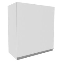 Armário De Cozinha Aéreo 100% MDF 60 cm Porta Branco Brilho Acordes Madesa