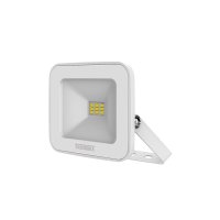 Refletor Taschibra TR Led 10 Slim 10W Branco 3000K Luz Amarela Bivolt